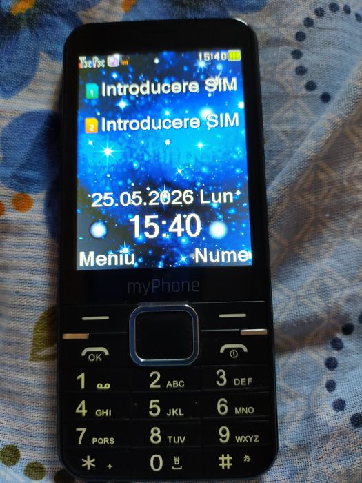 Telefon pentru seniori cu taste aproape nou 150   l