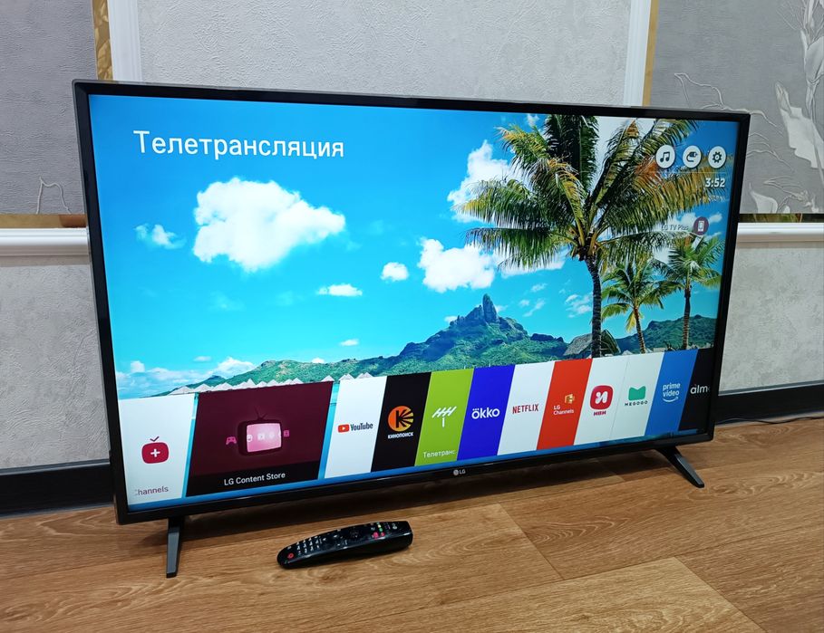 Телевизор 4k UHD LG original webOS Magic пультом.