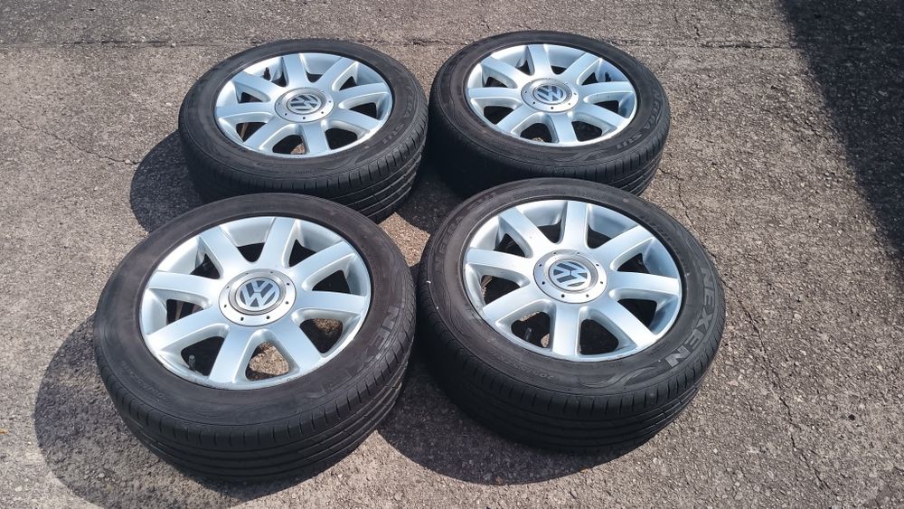 Jante 5x112, anvelope 205/55 r16