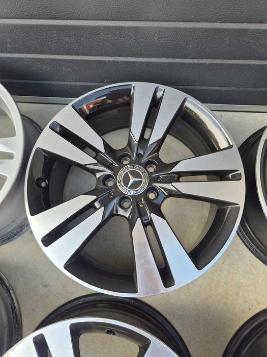 4 Jante Aliaj 5x112 18'' - OEM Mercedes A Class CLA B Class C Class VITO V-Class VIANO - 7.5J ET 52 !