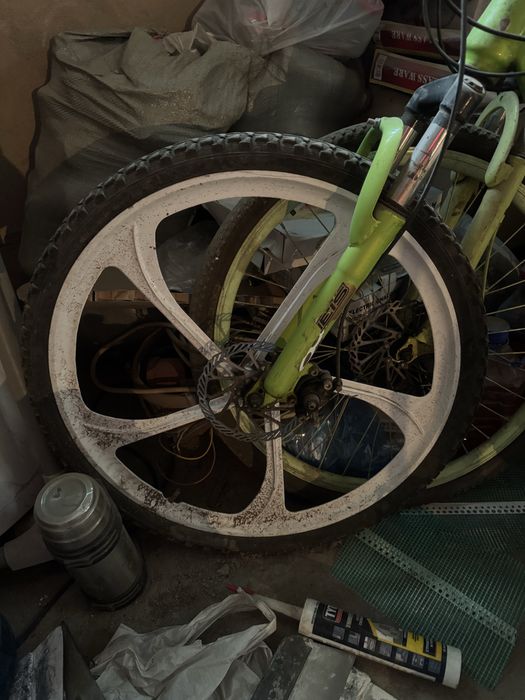 велосипед bmw, титановые диски