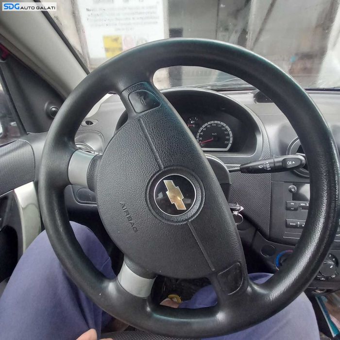 Volan Plastic 4 Spite Fara Airbag Chevrolet Aveo Sedan 2003 - 2011 [C1149]