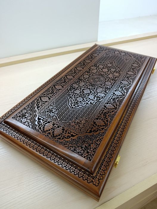 Narda Нарды Yongʻoq daraxtidan yasalgan 60×30 sm