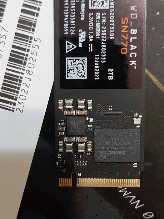 2TB M.2 NVMe WD Black SN770 (НОВ)