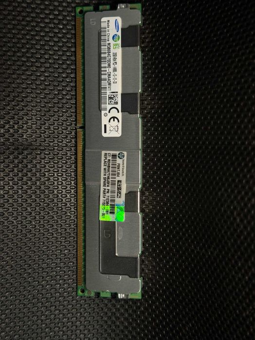 Memorie RAM Server Samsung 32GB DDR3 ECC Load Reduced 1866MHz LRDIMM.