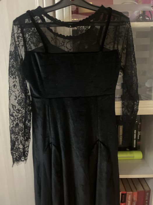 Черное платье короткое м размера
