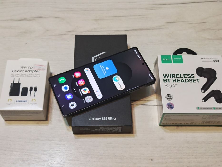 Samsung Galaxy S25 Ultra 512 GB Jetblack 21м Гаранция