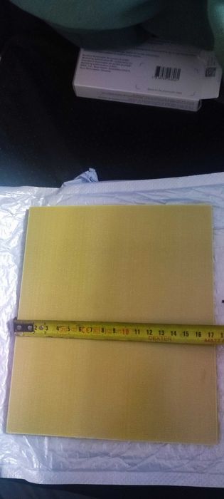 Placi rasina epoxidica izolatoare electrică celule LifePo4 17x20cm