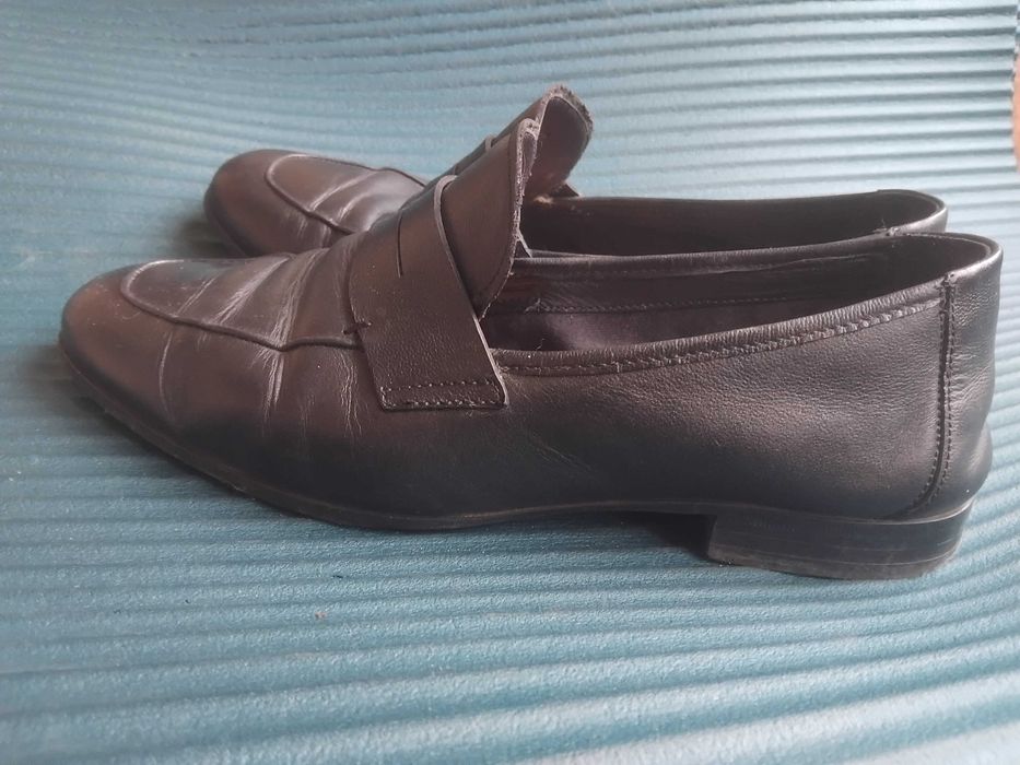 ZARA оригинални мъжки обувки естествена кожа, номер 40