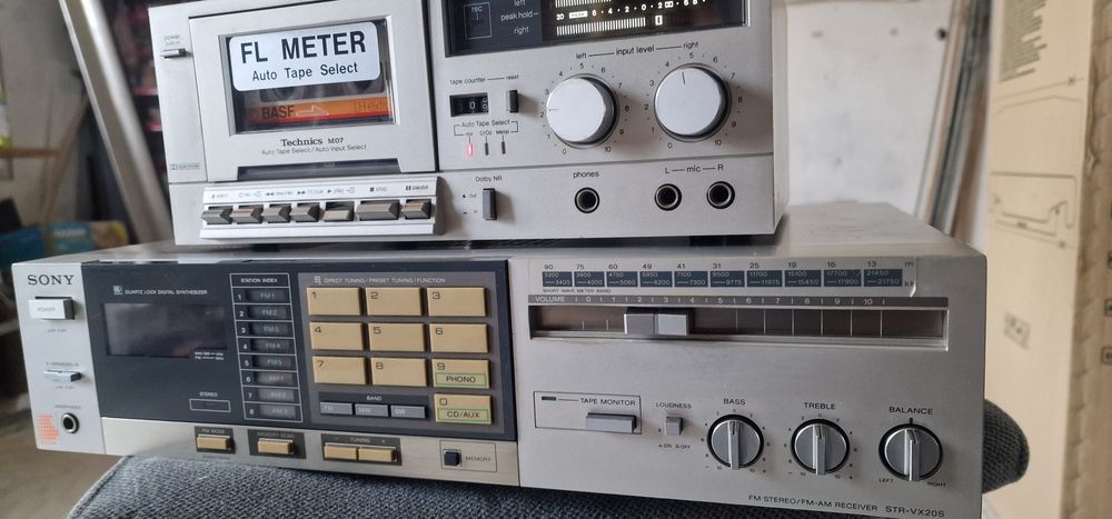 Technics  m - 07  Sony str vx 20s