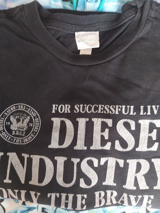 Tricou cu imprimeu logo Diesel