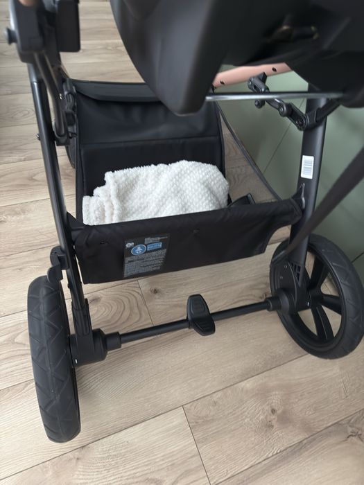 Cărucior Kinderkraft Moov 2 3in1 Sand Beige Eva Wheels