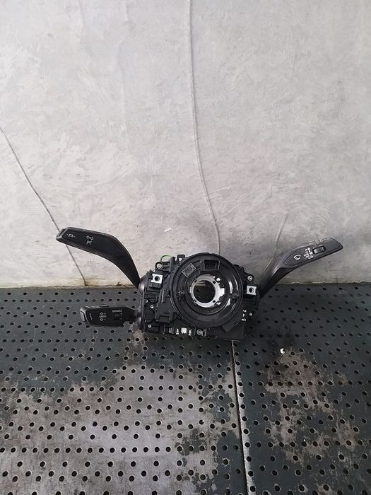 Bloc manete semnalizare stergator parbriz tempomat spirala volan audi a3 8y 82a953521gf 1050641501 5q1953549d