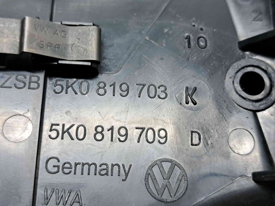 Grila aerisire stanga Volkswagen Golf 6 (5K1) GTI [Fabr 2009-2013] 5K