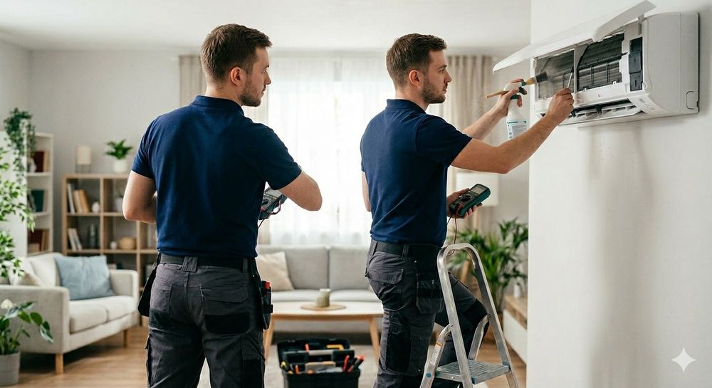 Обслуживание кондиционера