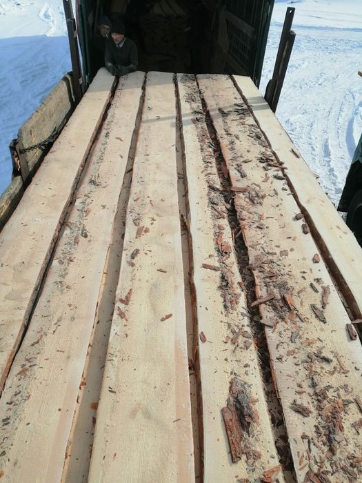 Пиломатериал необрезной 5 ка