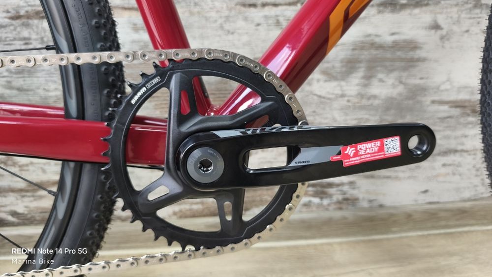 НОВ шосеен/Gravel велосипед Ridley Fenix SLA SRAM Rival/Apex XPLR Fulcrum Rapid Red 500 27.5 Tubeless | M