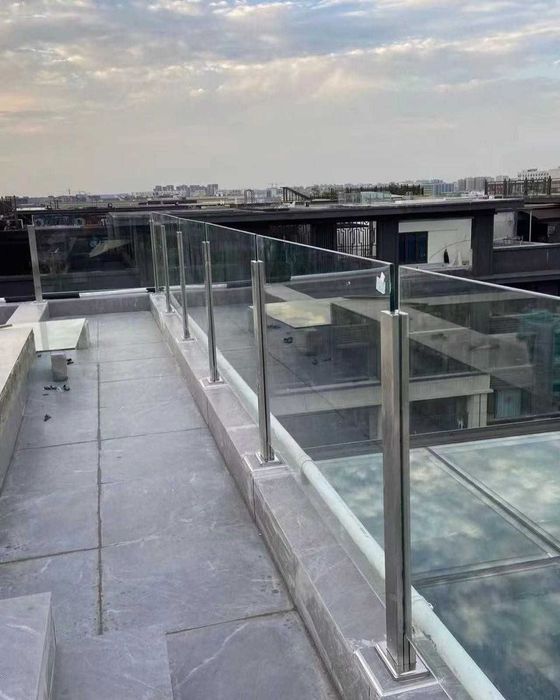 Balustrade din sticla. Colonie. Sisteme de balustrade. INOX 304