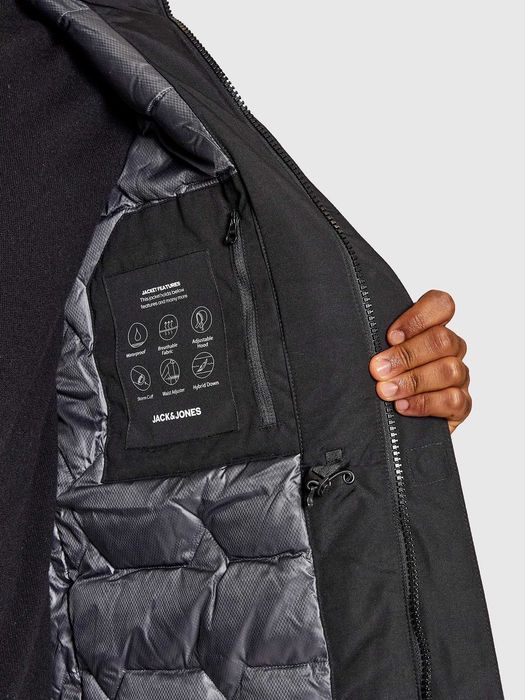 Намалено JACK & JONES Jcomeyland Hybrid Down Parka яке с качулка и пух