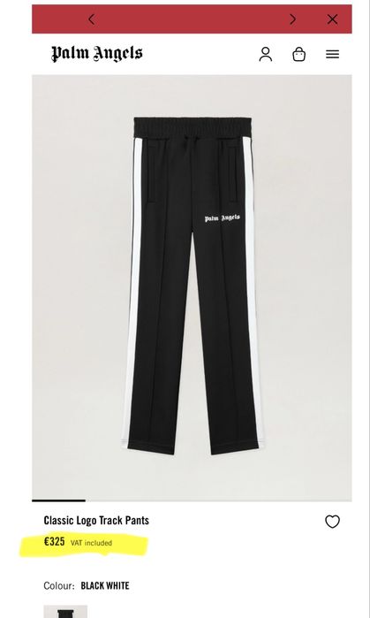 Palm Angels Мъжко Долнище