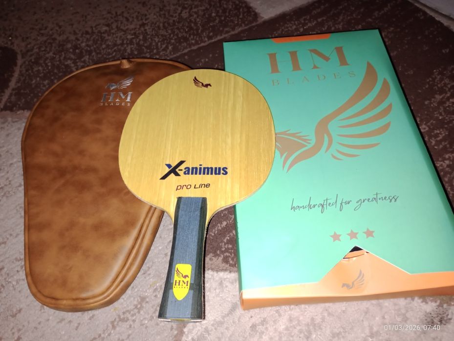 Vând lemn paletă tenis de masă -HM gama  pro-line