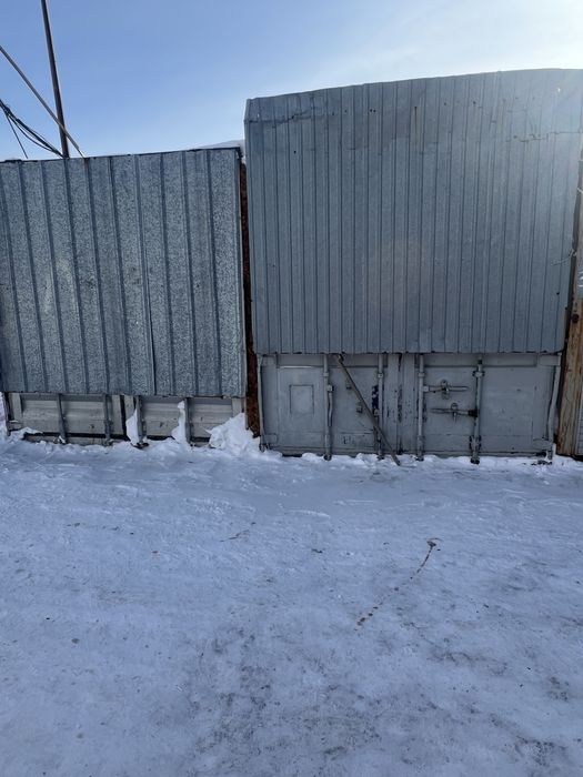 Продам 2 спаренных контейнера ( 40 и 20 футовые)