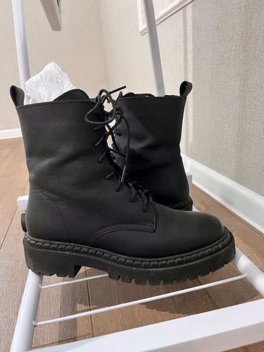 Ботинки, полусапожки, кожаные