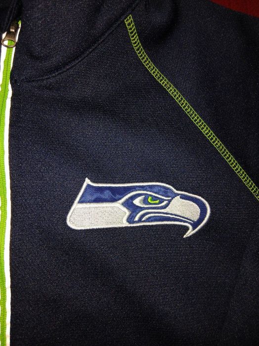 Из США мужская толстовка, с капюшоном Seattle Seahawks Performance