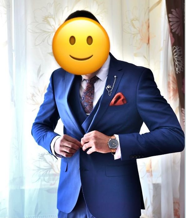 Costum elegant cu vestă - Escudo

Costum elegant cu vestă - Escudo