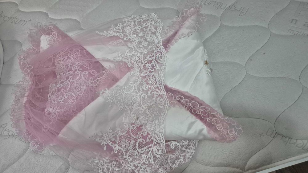 Пелена за бебе за изписване за момиче