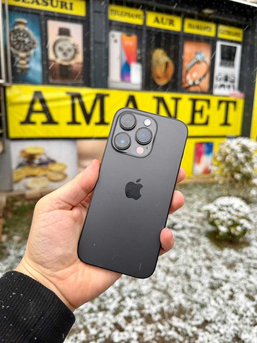 iPhone 14 Pro / 256 Gb / Space Black / E-SIM - ByPass - ca NOU