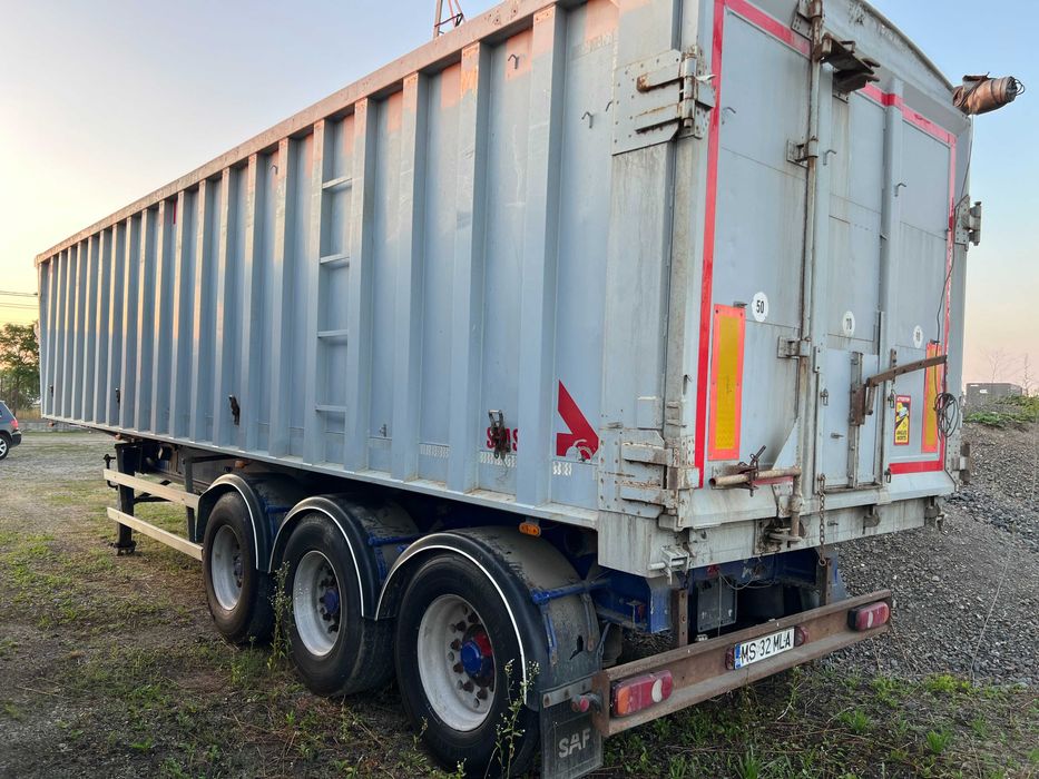 BENA CEREALE Semiremorca Bascula STAS 56m3 Vand sau inchiriez bascula