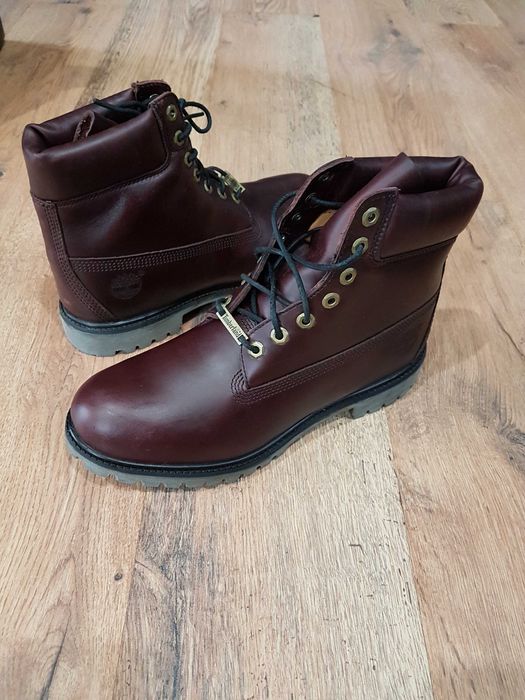 Bocanci TIMBERLAND premium waterproof grena si bleumarin 40/41/42/44