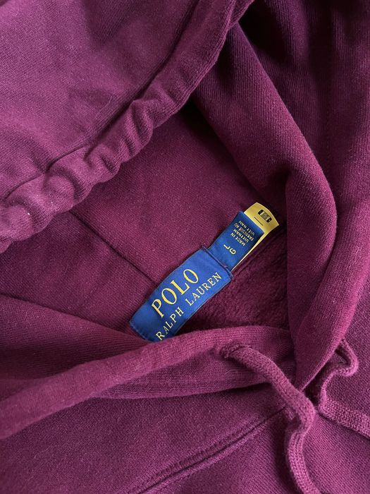 Мъжко горнище : POLO By RALPH LAUREN Triple Pony Embroidered Hoodie in Cotton Blend Fleece