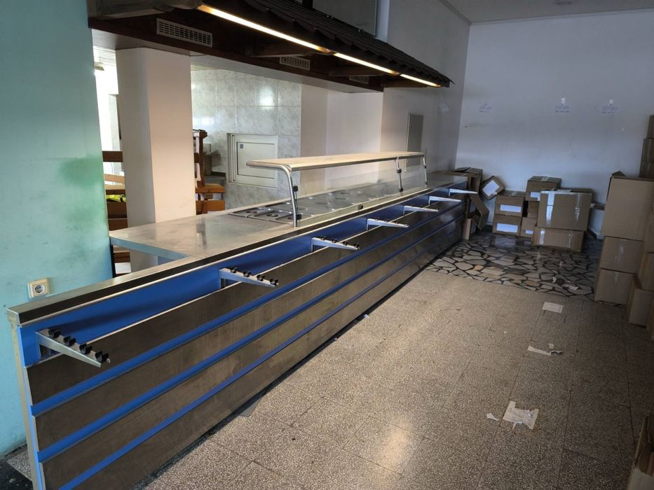 Топла точка италианско Бен мари за заведение 5.50 метра