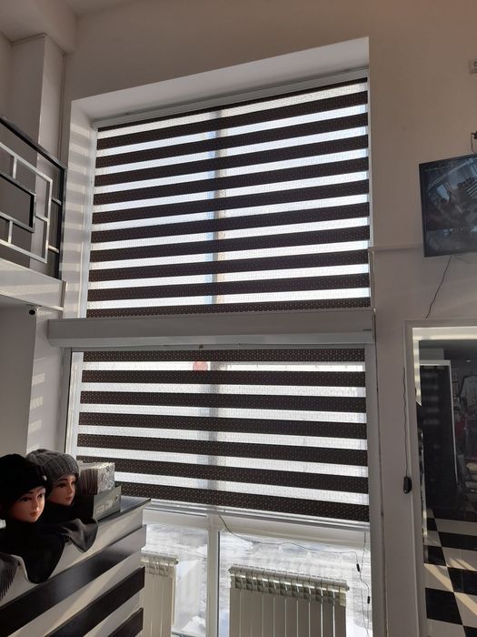 Жалюзи вертикальный и горизонтальные. Ролл-шторы