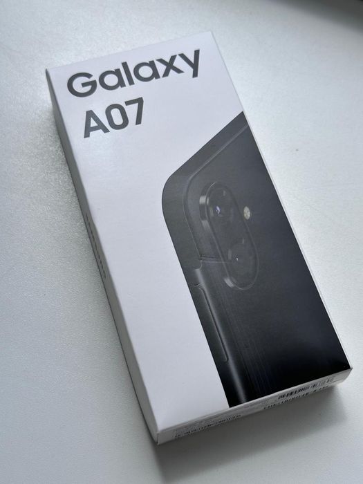 Samsung Galaxy A07  64GB  (Black)–Новый