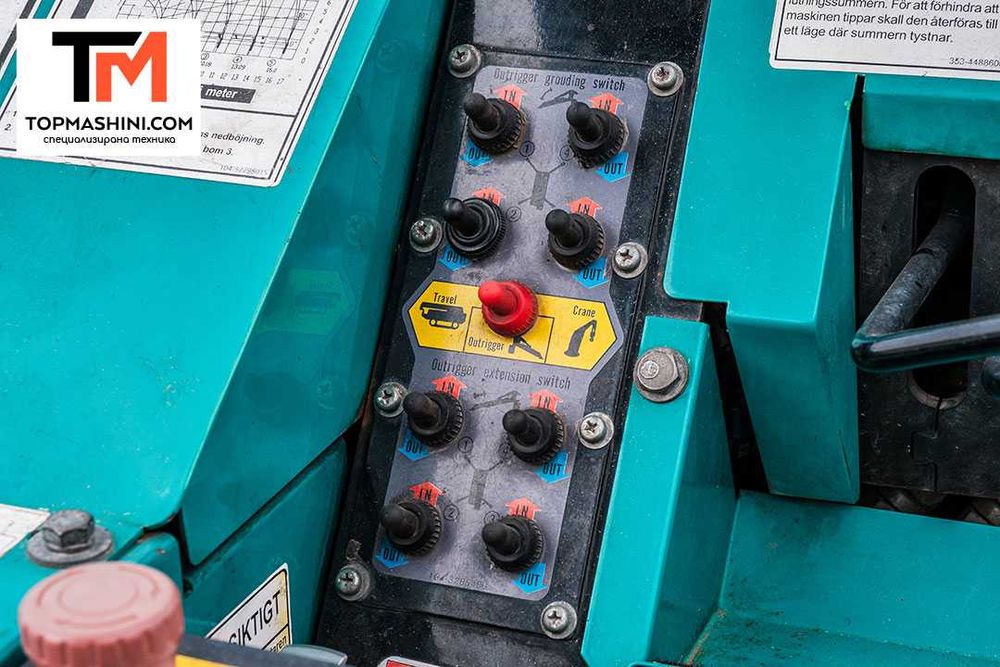 Наем на мини кран спайдер Maeda