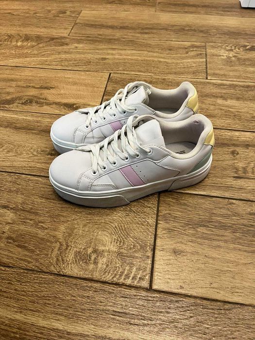 Черни кожени кецове Converse size 38