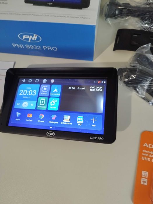 Navigatie PNI androidTIR ,Camion-Harta Full Eu, ADR, Tollcolect