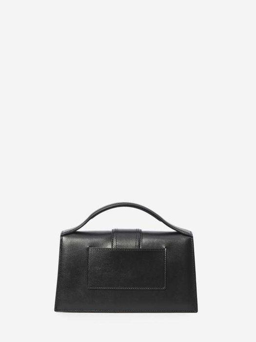 Оригинална кожена чанта Jacquemus Le Grand Bambino