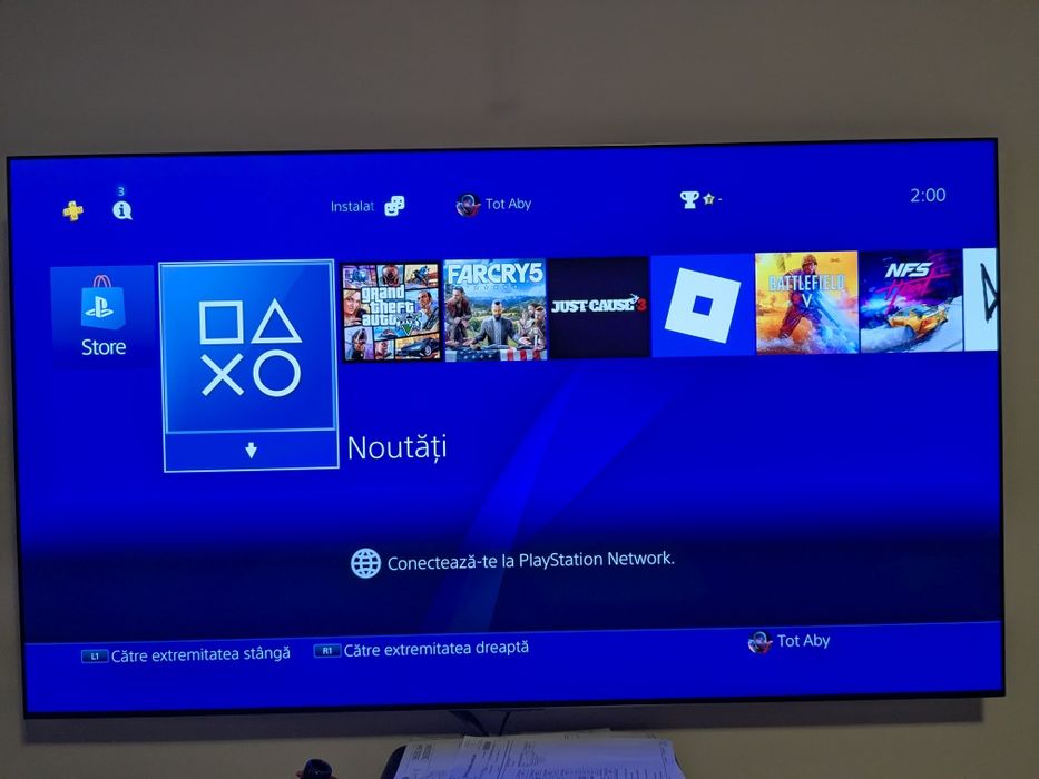 PS4 Pro 1 TB + 2 controlere + dock + 17 Jocuri