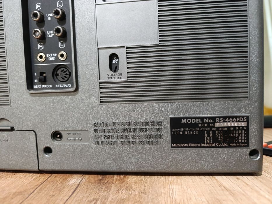 Panasonic International RS-466FDS