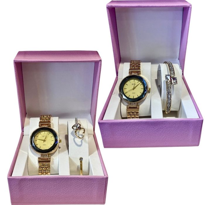 Дамски елегантен часовник с гривна