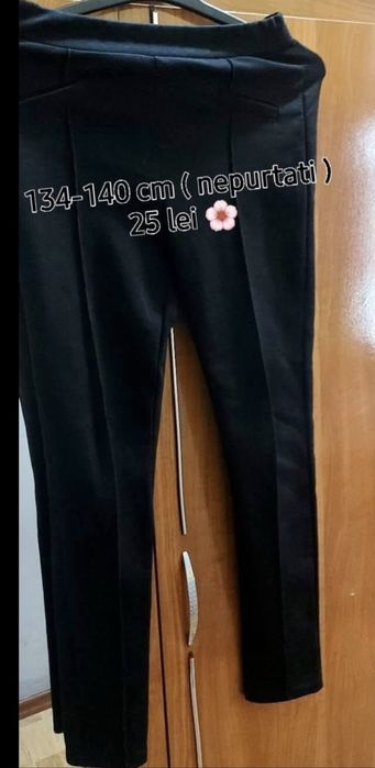 Pantaloni fetita noi 134-140 cm