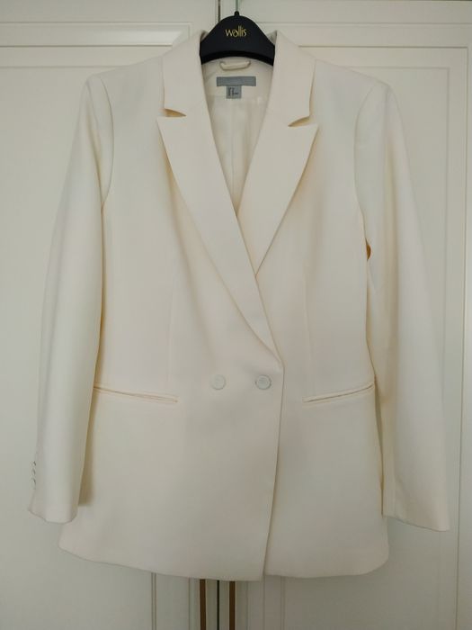 Белый пиджак, H&M