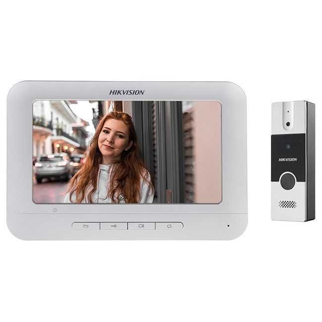 Not fashionable acceptable Generous Videointerfon Hikvision,format din post exterior - monitor interior  Constanta • OLX.ro
