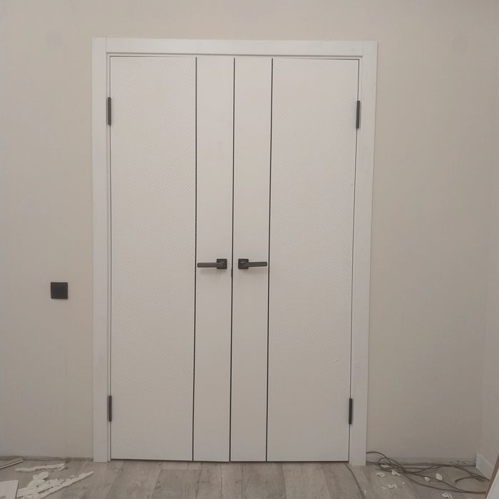 Установка дверей.