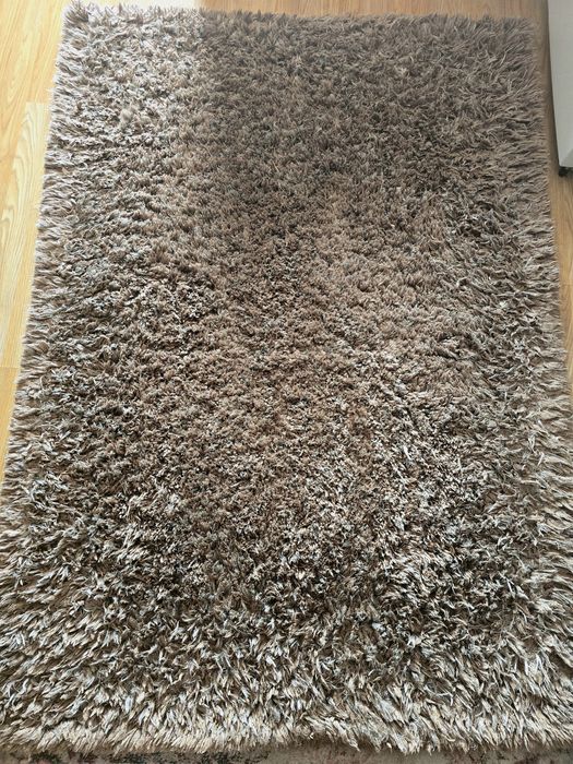 Килим, Ligne Lalee, 170х120 см, цвят мока, запазен