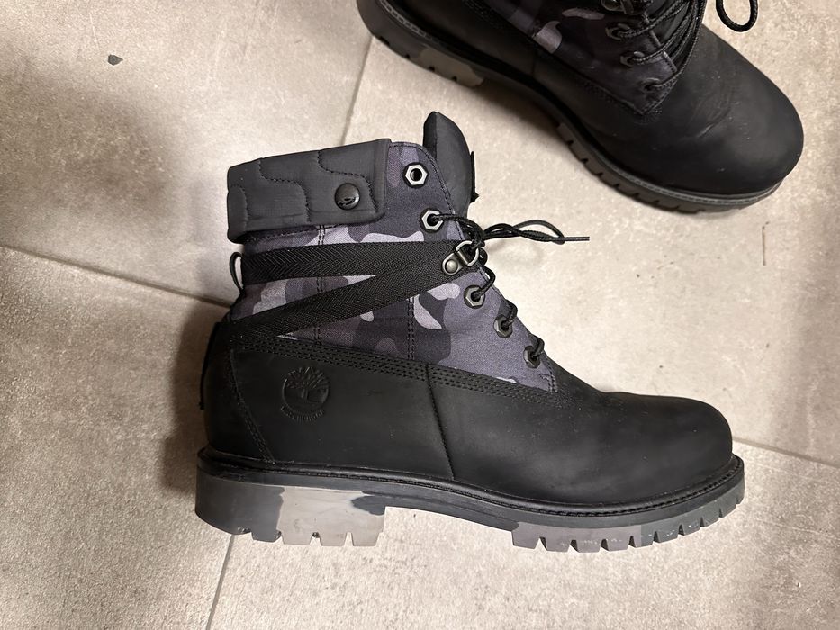 Timberland ботуши черен камуфлаж 43